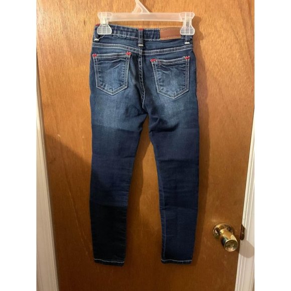 Vigoss Denim Blue Jeans Size 6X Girls - Picture 2 of 3
